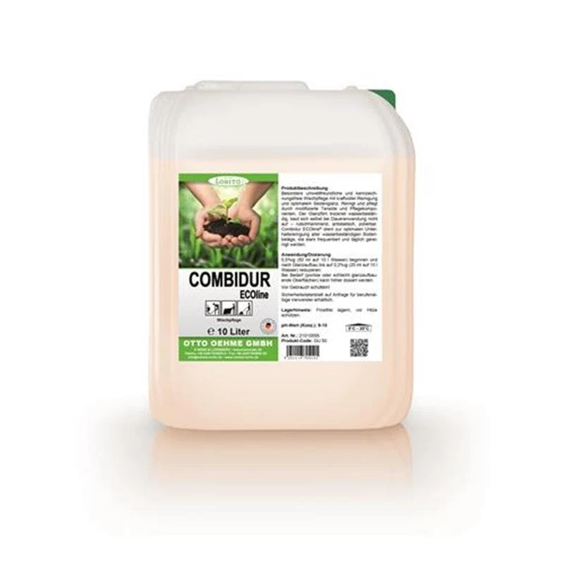 Lorito Combidur Ecoline Kennzeichnungsfreie Wischpflege Unterhaltsreiniger 10 Liter – Bild 6