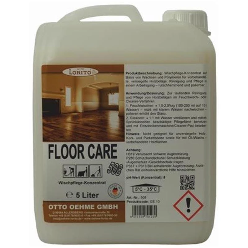 Holzwischpflege Laminatreiniger Lamiclean 467 1 Liter – Bild 4