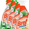 Bref Power Gegen Fett & Eingebranntes 4er Pack Fettlöser 4x750 Ml Sprühflasche