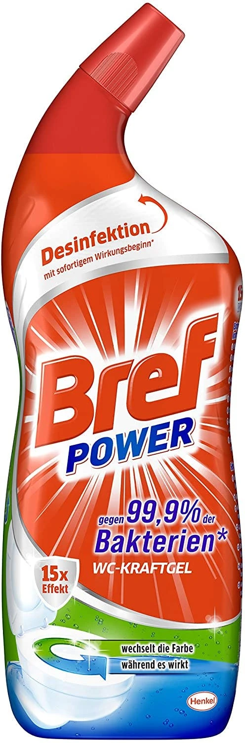 Bref Power WC Krafttabs Reiniger 15x Effekt 325g Abfluss Tiefenreinigung – Bild 2