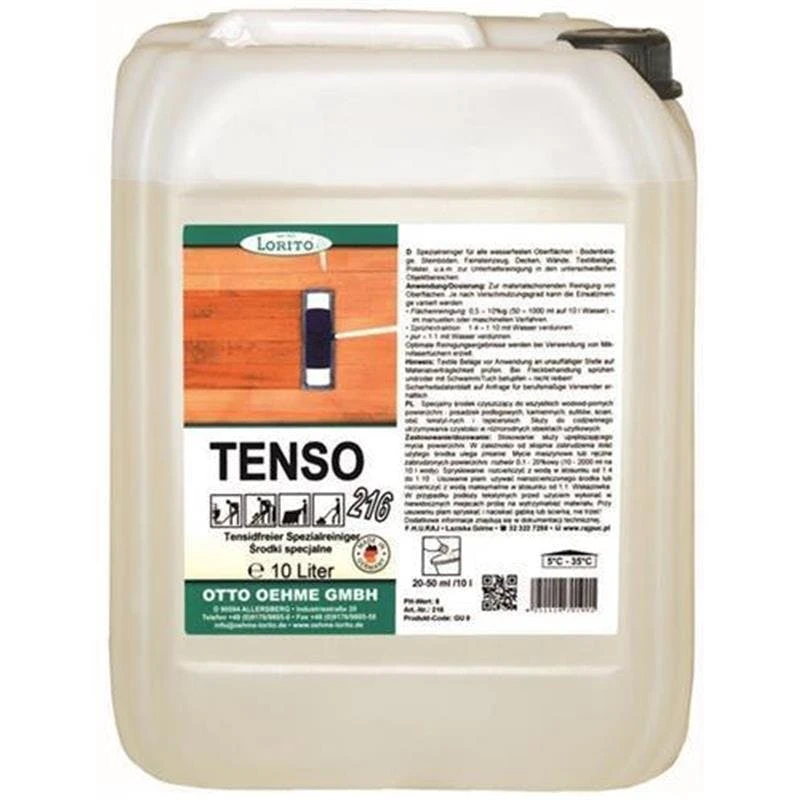 Spezialwischpflege Tenso 216 Tensidfrei 1 Liter – Bild 2