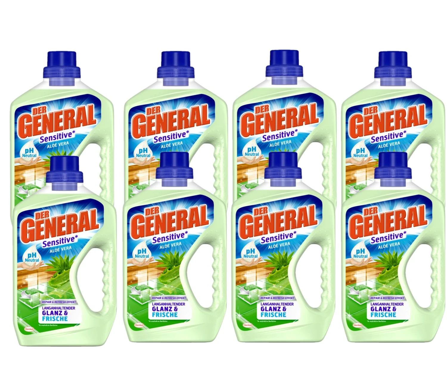 Der General Sensitive Aloe Vera 4er Pack Allzweckreiniger 4x750 Ml Reiniger – Bild 2