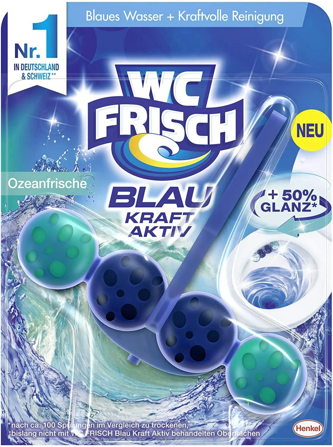 WC Frisch Duft Switch Saftiger Pfirsich Süßer Apfel 10x50g WC Reiniger Reinigung – Bild 7