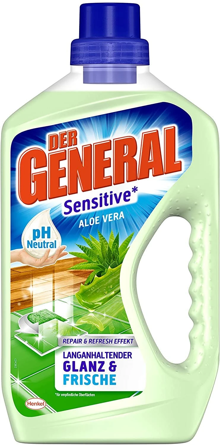 Der General Sensitive Aloe Vera 4er Pack Allzweckreiniger 4x750 Ml Reiniger – Bild 6