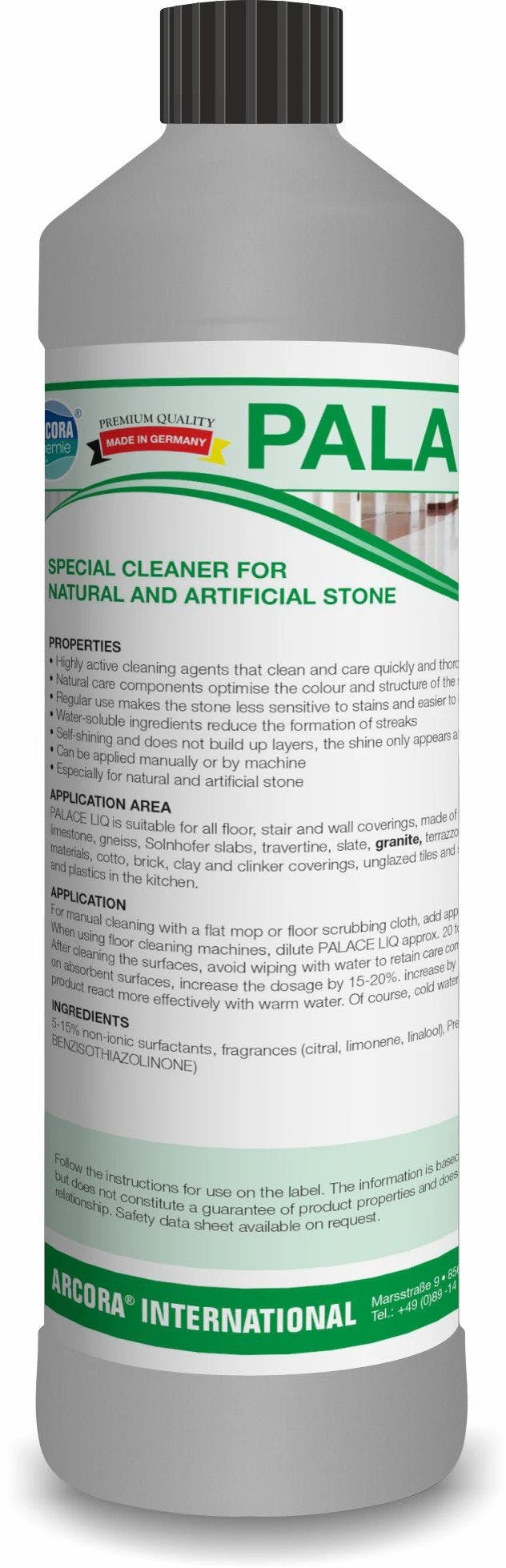 ARCORA Schnell Wirkendes Aktivreiniger-Konzentrat SPEED-CLEAN, 1L – Bild 7