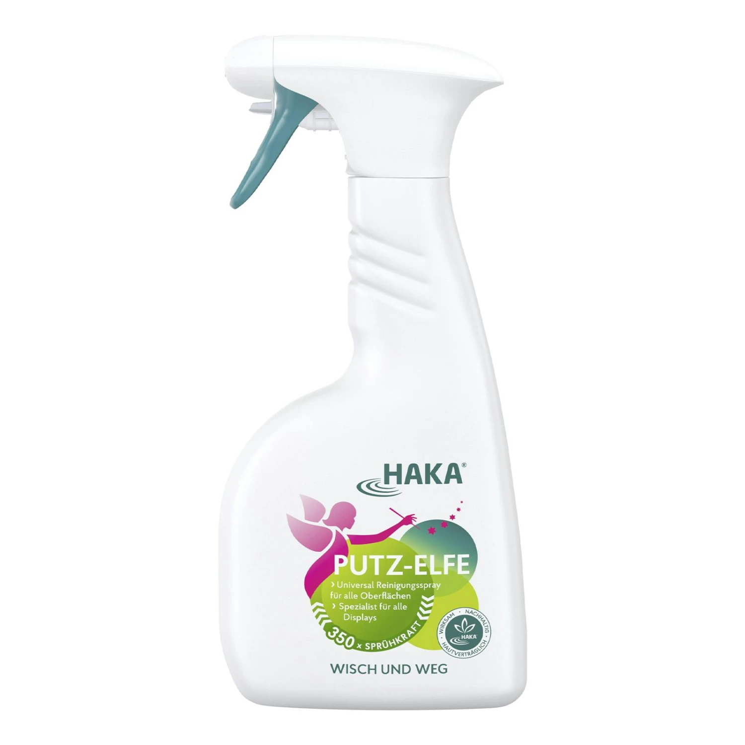HAKA Putz-Elfe Universalreinigungsspray Für Glas, Displays, 500ml – Bild 4