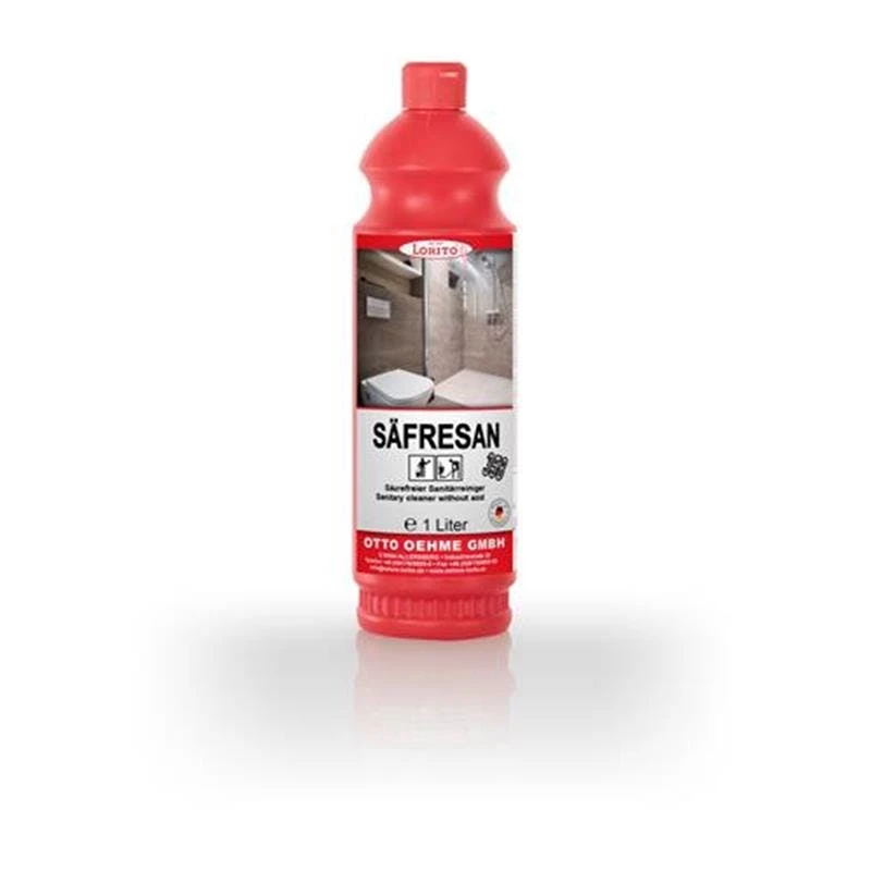 Lorito Säfresan Ecoline Kennzeichnungsfreier Alkalischer Sanitärreiniger 10 Liter – Bild 5