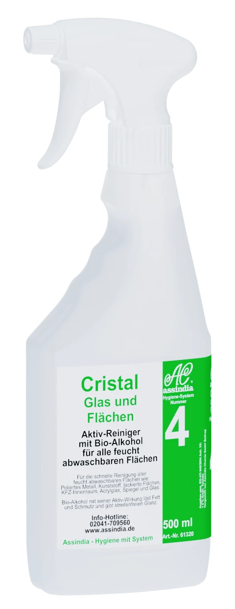 Cristal Glas Und Flächen Reiniger 500ml Sprayer
