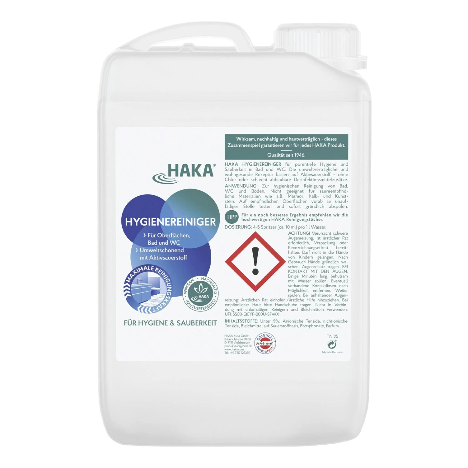 HAKA Hygienereiniger Spray, 500 Ml – Bild 4