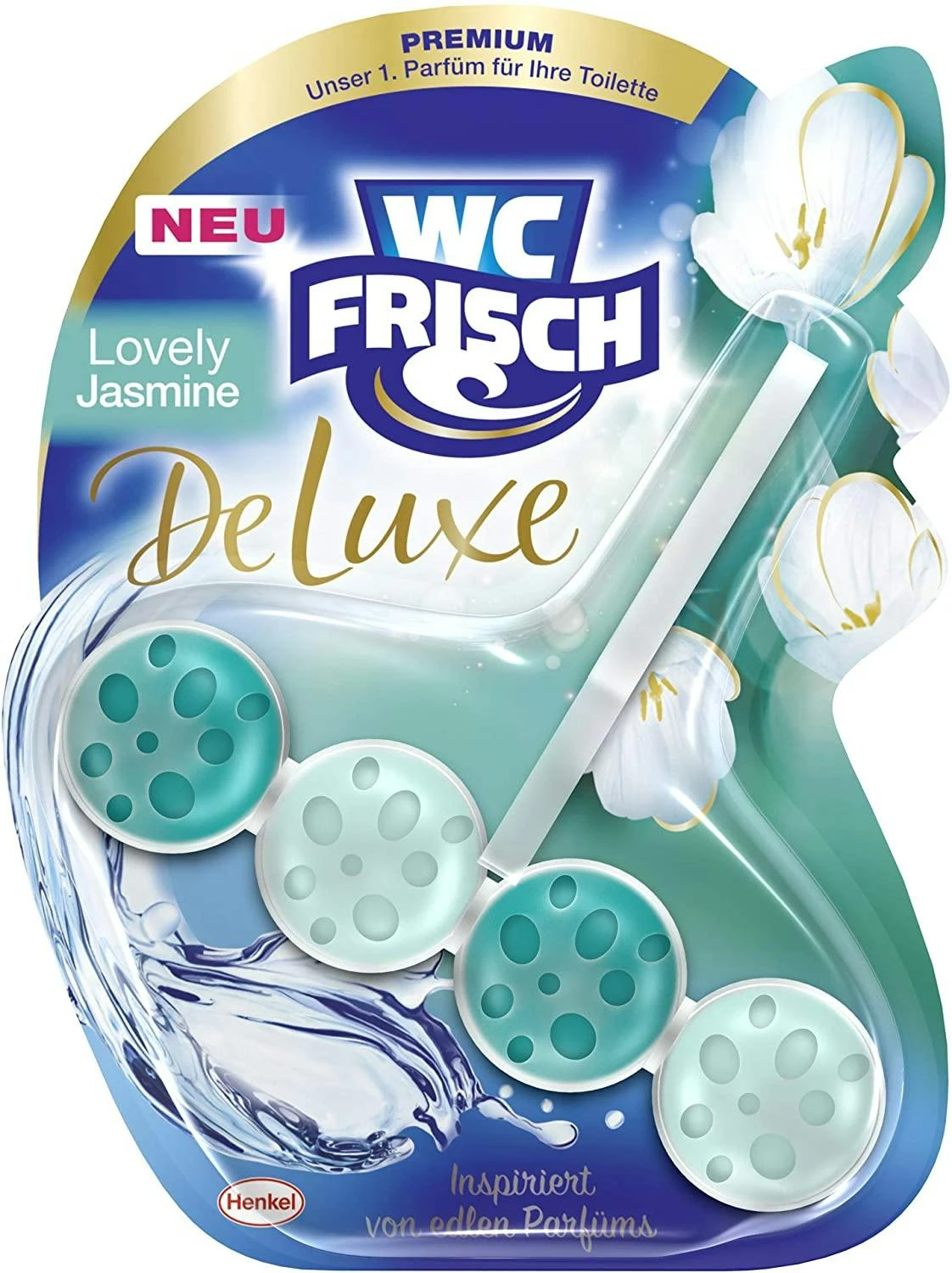 WC FRISCH Duftspüler Lemon 5er Pack WC-Reiniger WC-Duftstein 5x2Stück Nachfüller – Bild 7