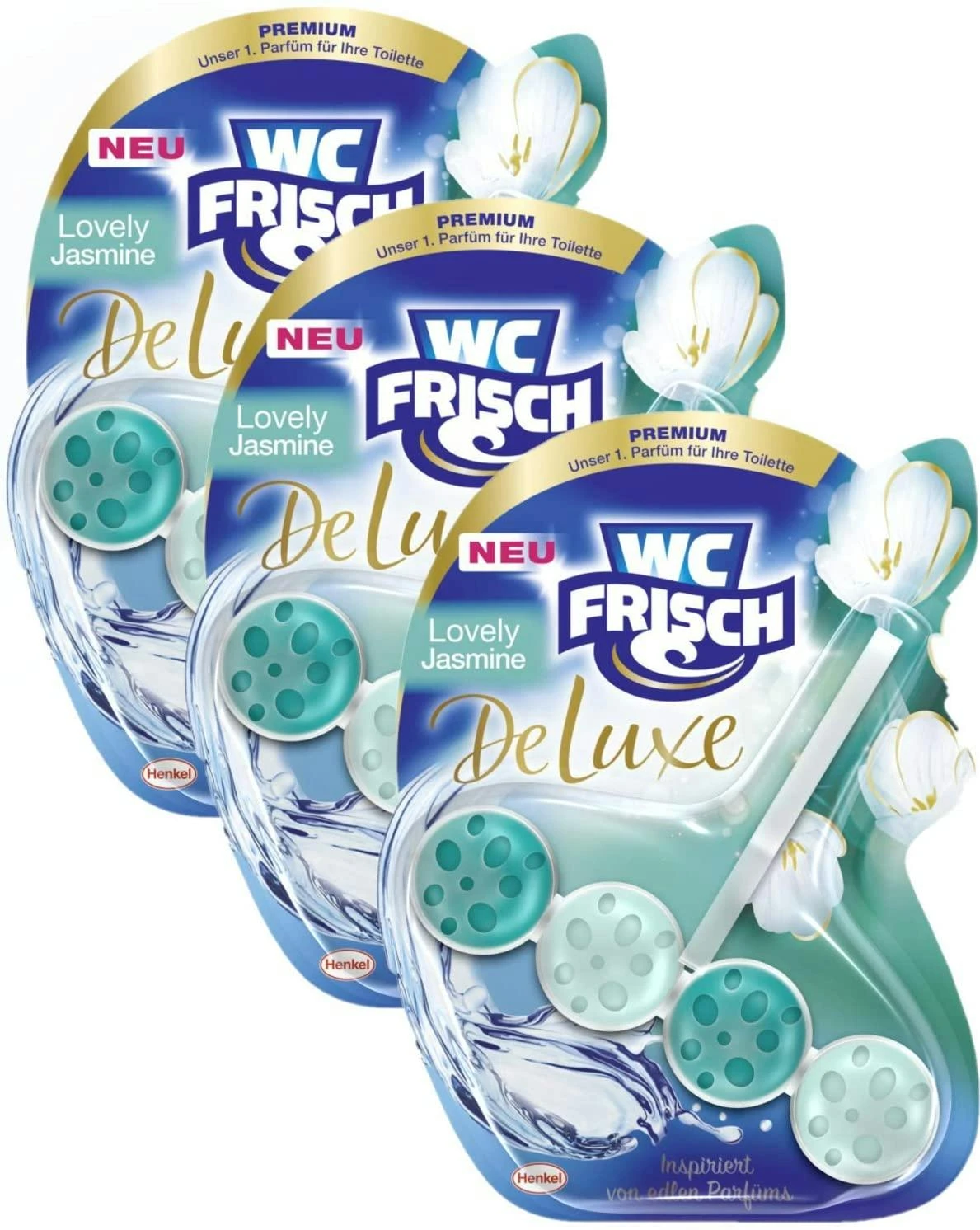 WC Frisch Duo-Duftspüler Lemon 4er Pack WC-Duftstein 4x1 Stück WC Reiniger – Bild 7