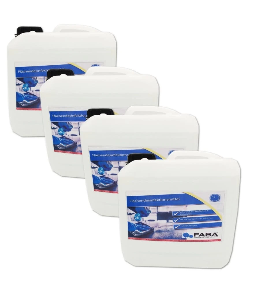 Flächendesinfektion Desinfektionsmittel 2 X 5 Liter Kanister – Bild 3