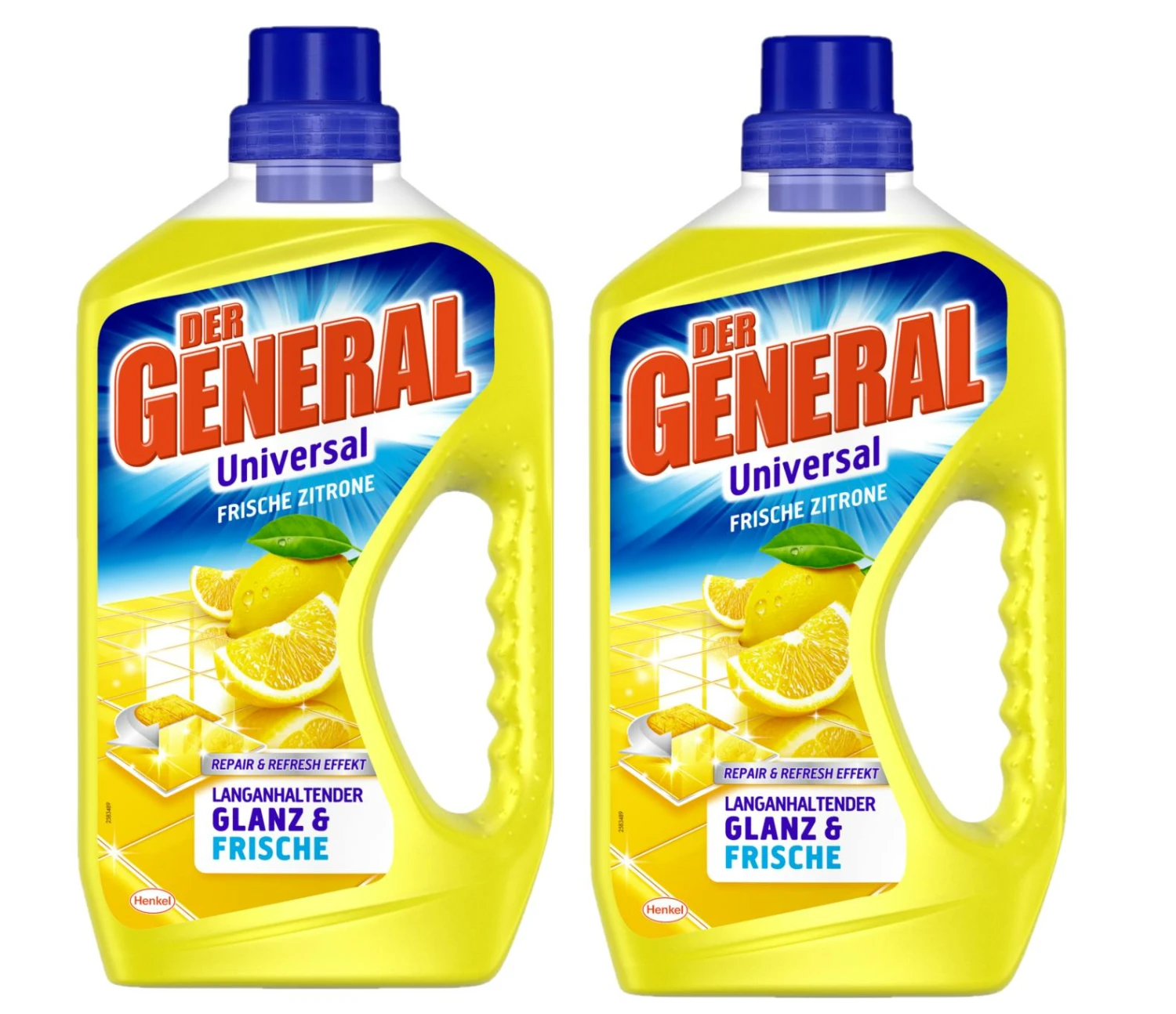 Der General Universal Frische Zitrone Allzweckreiniger 4x750 Ml Reinigungsmittel – Bild 3
