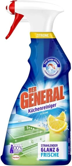 Der General Küchenreiniger Zitrone Spray 500 Ml Reinigungsmittel Reiniger