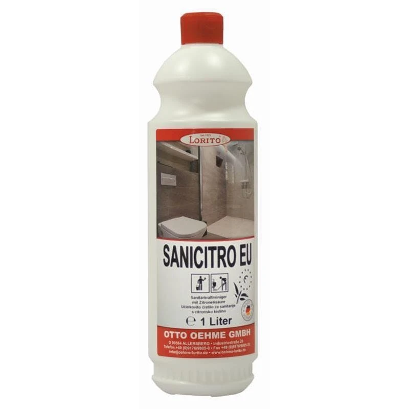 Sanitärreiniger Sanicitro 521 EU-Ecolabel (Blume) 10 Liter – Bild 2